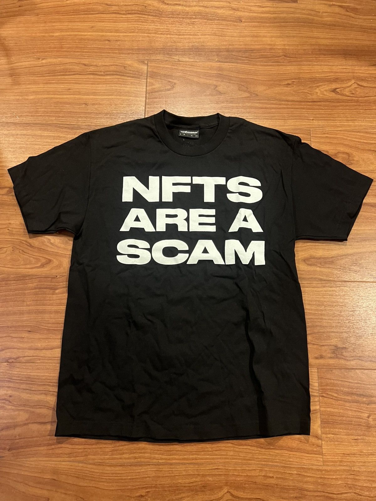 The Hundreds RARE The Hundreds NFTs Are A Scam T Shirt Size US L / EU 52-54 / 3 - 1 Thumbnail