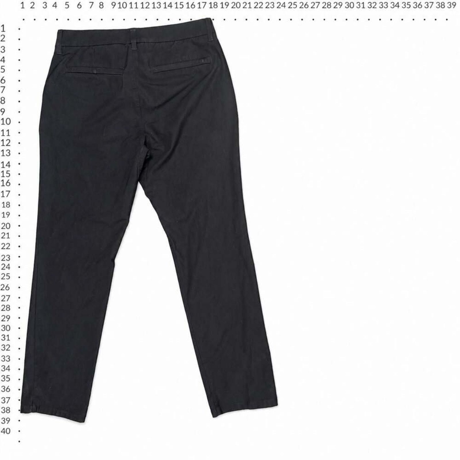 Express Express Slim Stretch Pants Black 29x30 Size US 29 - 3 Thumbnail