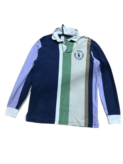 Polo Ralph Lauren Polo Ralph Lauren Classic Fit Striped Long Sleeve Size M Size US M / EU 48-50 / 2 - 1 Thumbnail