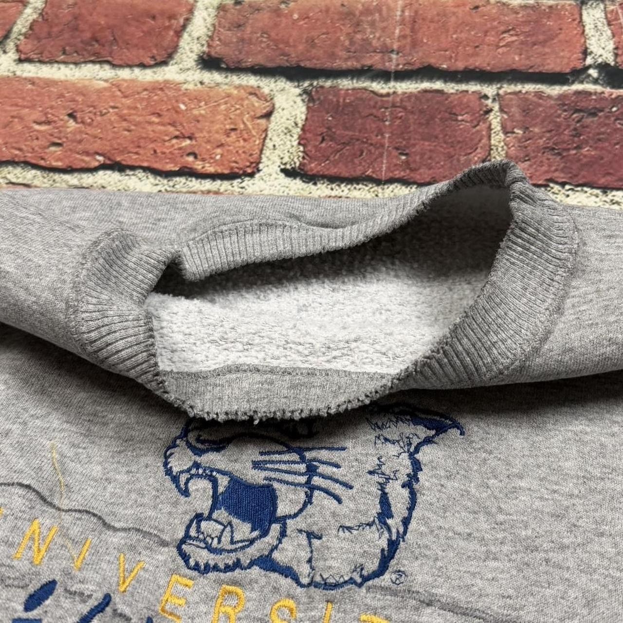 NCAA Vintage Pitt Panthers Sweatshirt University 90s Distressed Size US XL / EU 56 / 4 - 6 Thumbnail