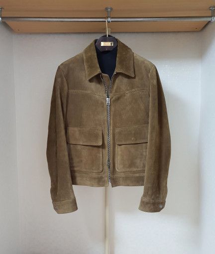 Tom Ford o1sm1stk0824 Cashmere Suede Zip-up Jacket in Brown Size US M / EU 48-50 / 2 - 2 Thumbnail