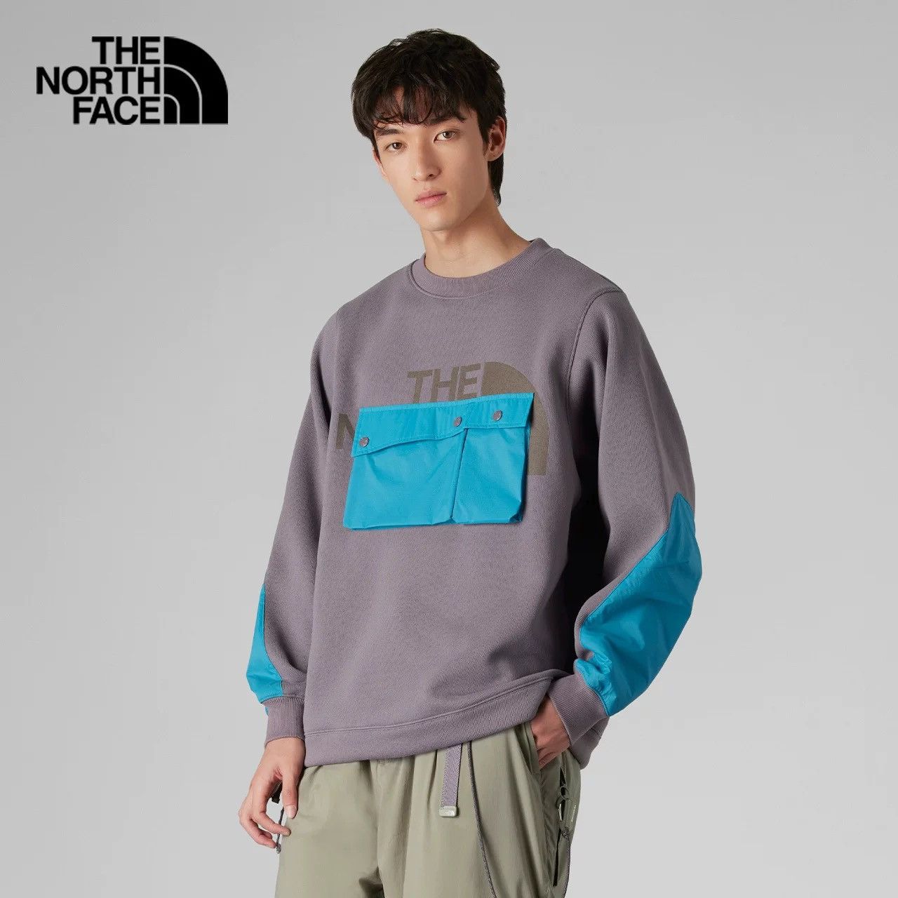 Kazuki Kuraishi × The North Face Urban Exploration KK POCKET Fleece knit pullover CREW Size US M / EU 48-50 / 2 - 4 Thumbnail