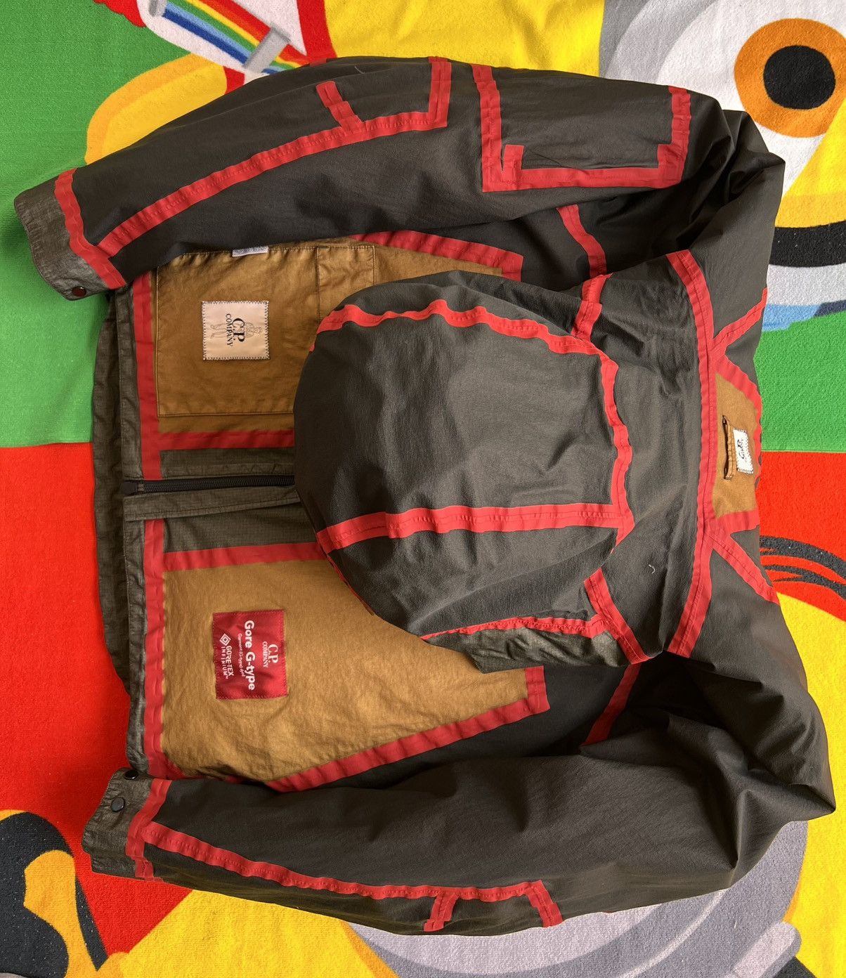 C.P. Company C.P Company GORE-TEX Jacket orange Green Infinium Down Liner Size US S / EU 44-46 / 1 - 18 Thumbnail