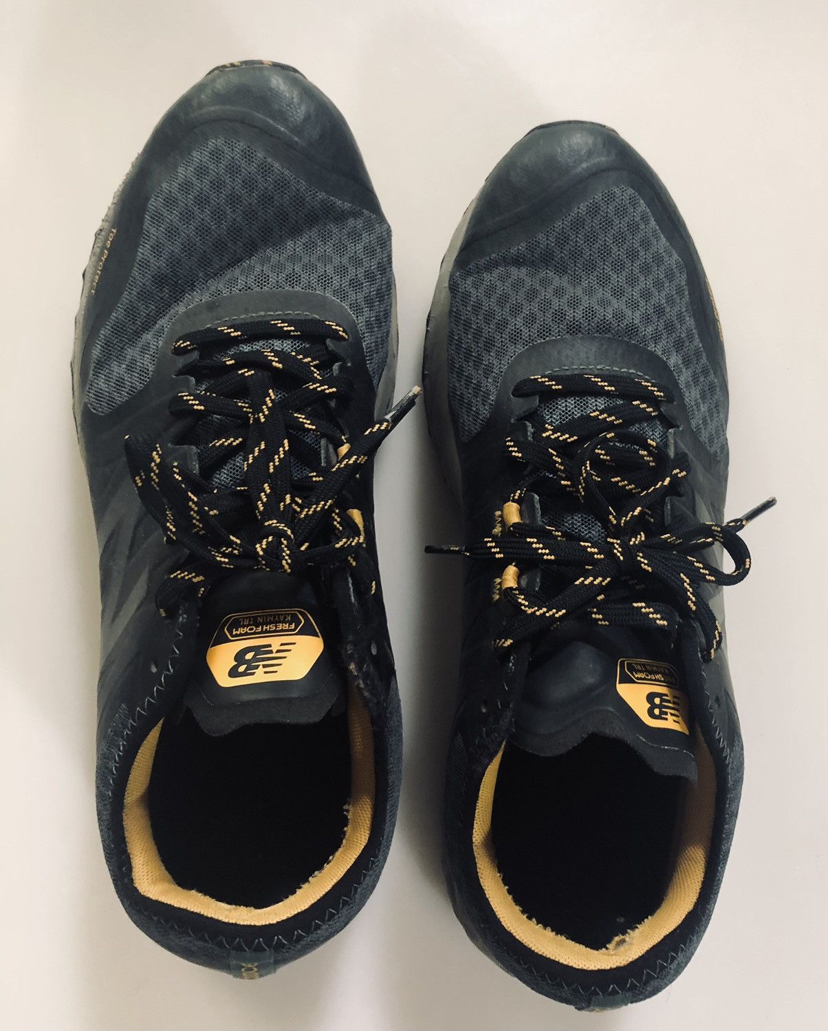 New Balance New Balance Gray/Black kaymin trail v1 running shoes 12 VGC Size US 12 / EU 45 - 5 Thumbnail
