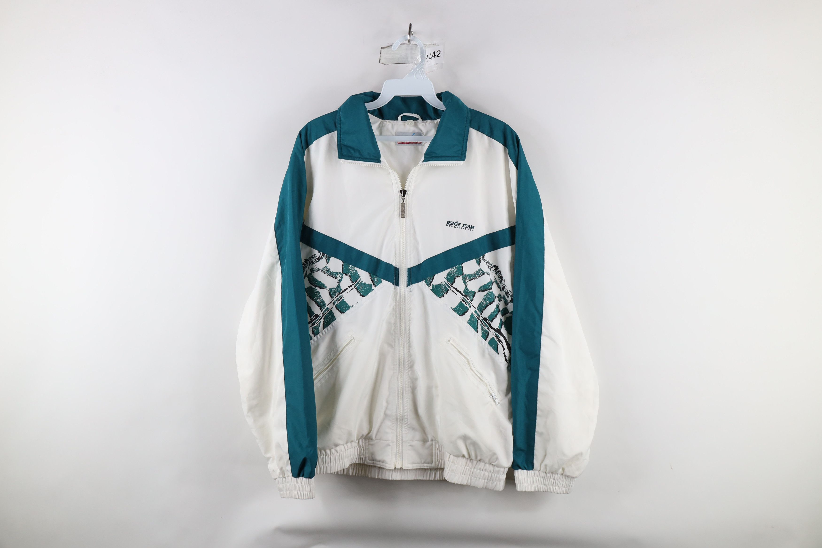Vintage Vintage 90s Streetwear French Freedom Windbreaker Jacket Size L / US 10 / IT 46 - 1 Thumbnail