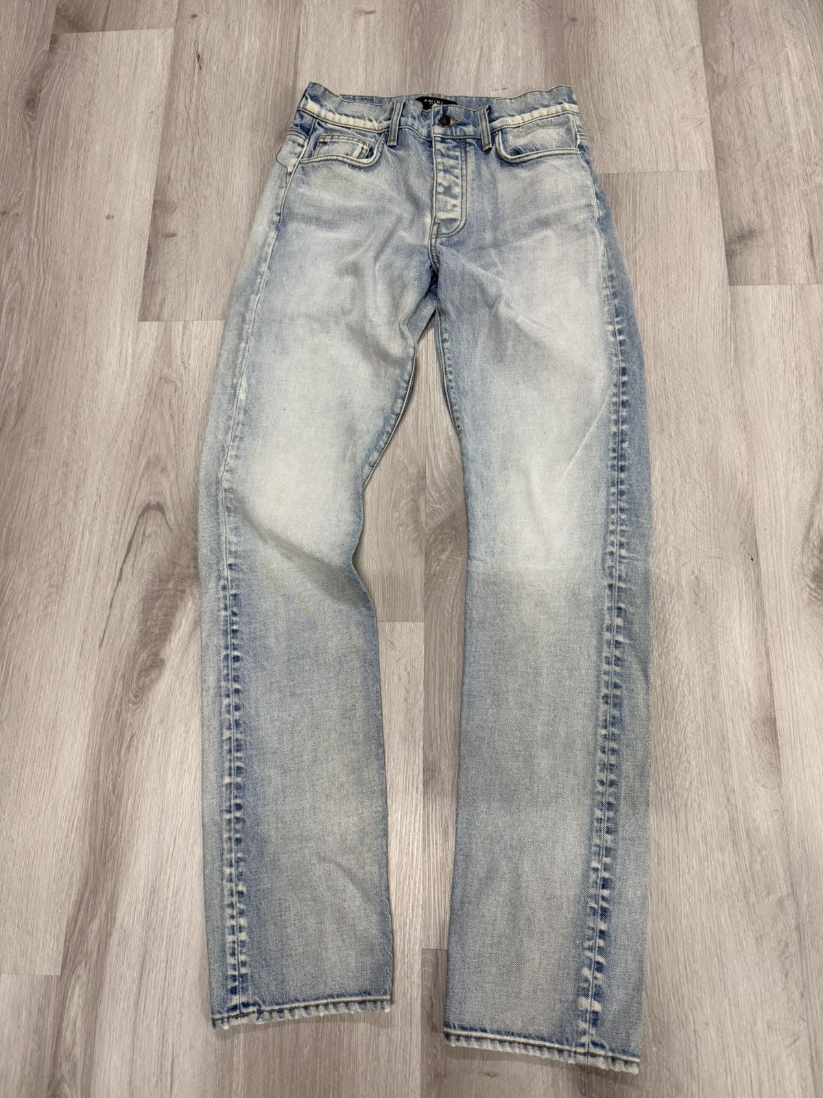 Amiri Amiri Ice Blue Baggy Jeans 29 Size US 29 - 1 Thumbnail