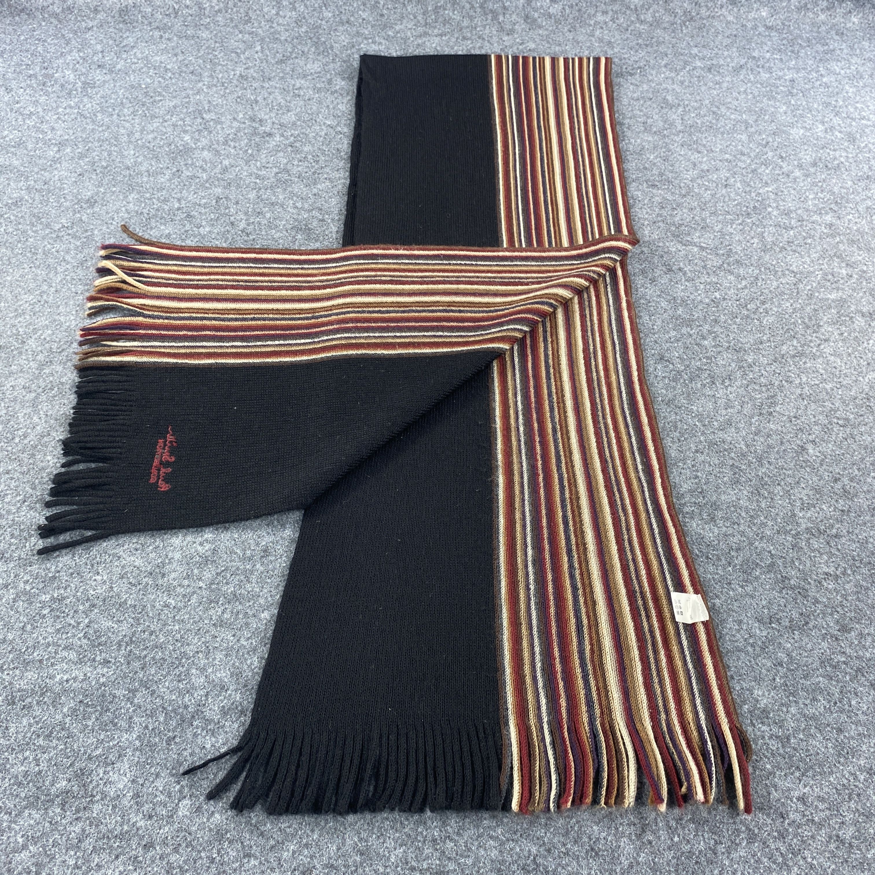 Paul Smith × Vintage GF10494 Paul Smith Scarf Neck Wear Muffler Nova Check Size ONE SIZE - 6 Thumbnail