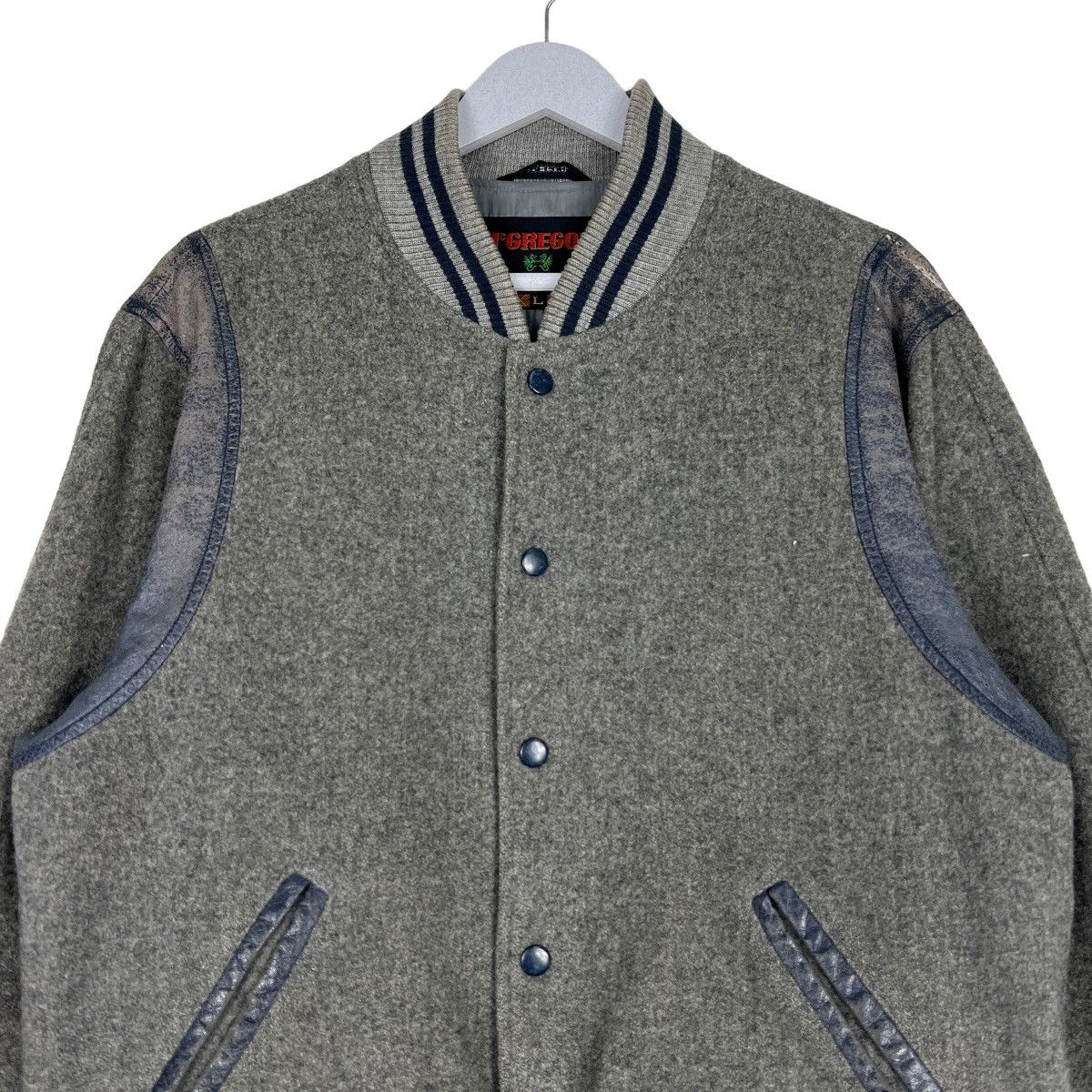 🔥 VINTAGE 80s MCGREGOR WOOL BOMBER JACKET