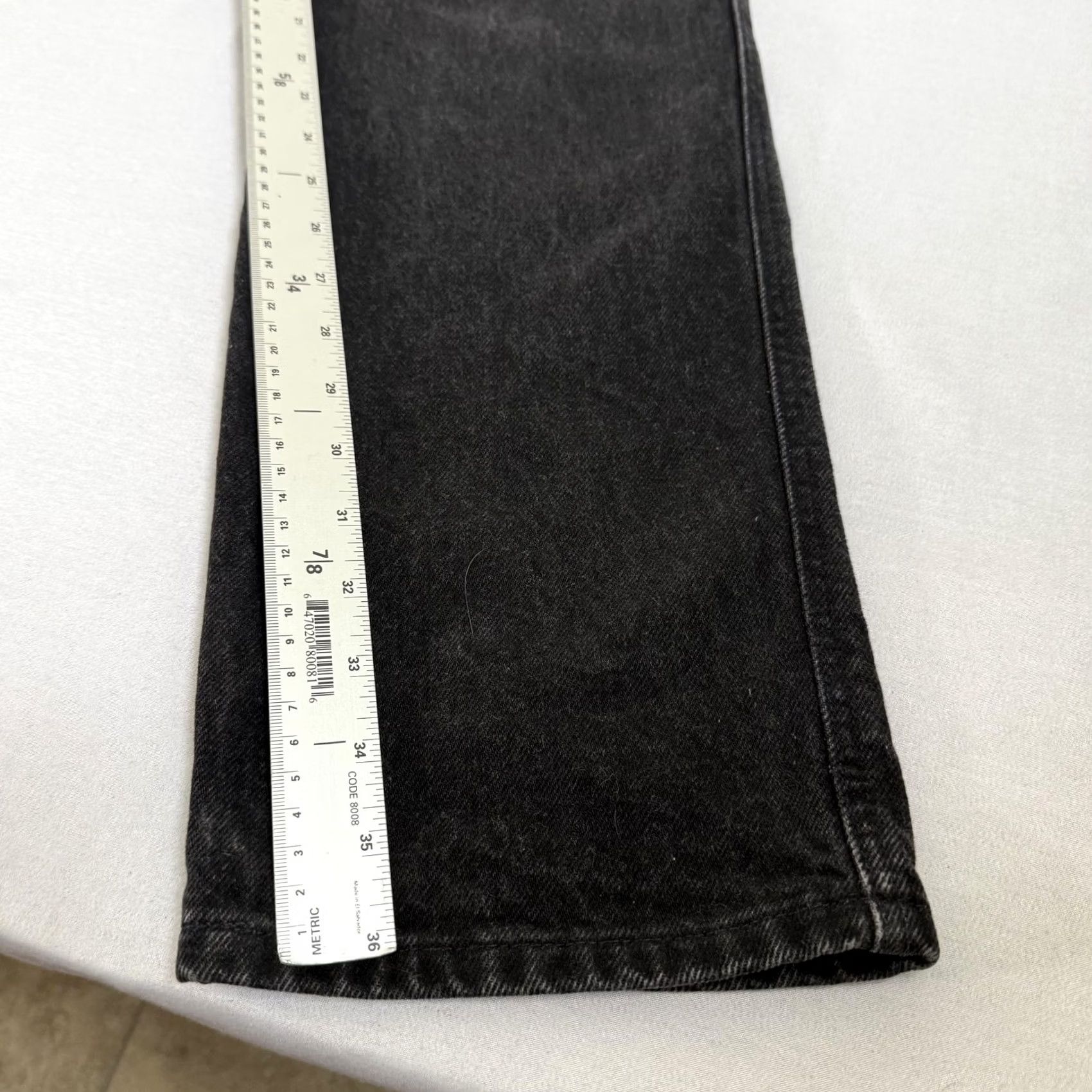 Vintage VINTAGE Rocky Mountain Jeans Womens Black Bare Back Slim Fit Denim Pants Western 90s Size 32" / US 10 / IT 46 - 5 Thumbnail