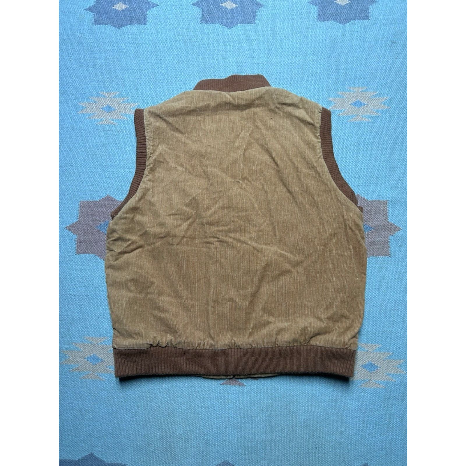 Vintage VINTAGE St. John’s Bay Corduroy Jacket Vest Quilted Lined Burnt Orange Men’s Large Size US L / EU 52-54 / 3 - 7 Thumbnail