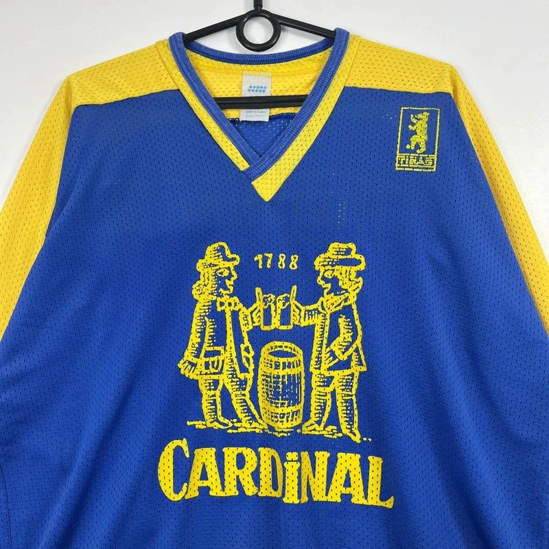 Other Cardinal Vintage Ice Hockey Jersey Inter Hockey Austria Sz L Size US L / EU 52-54 / 3 - 2 Thumbnail