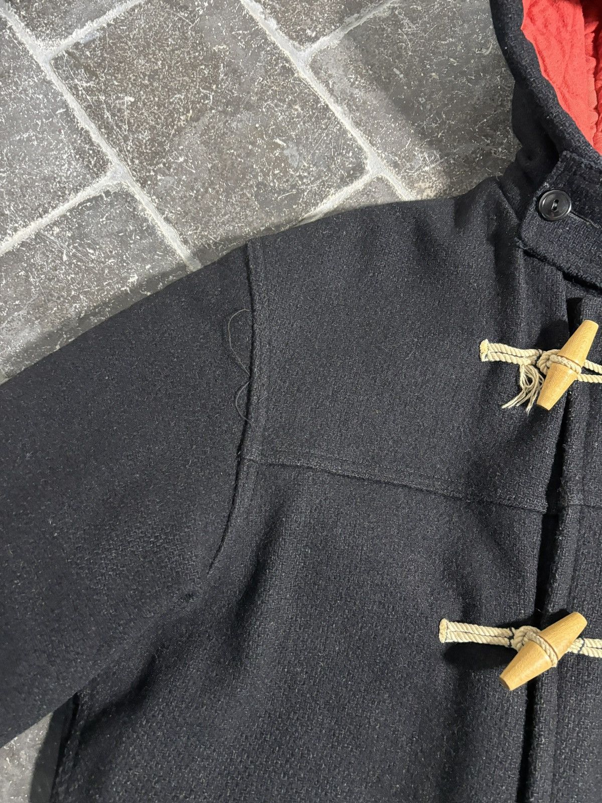 Vintage True Vintage Wool Duffle Coat Hooded Jacket Heavy Parka 60s Size US S / EU 44-46 / 1 - 14 Thumbnail