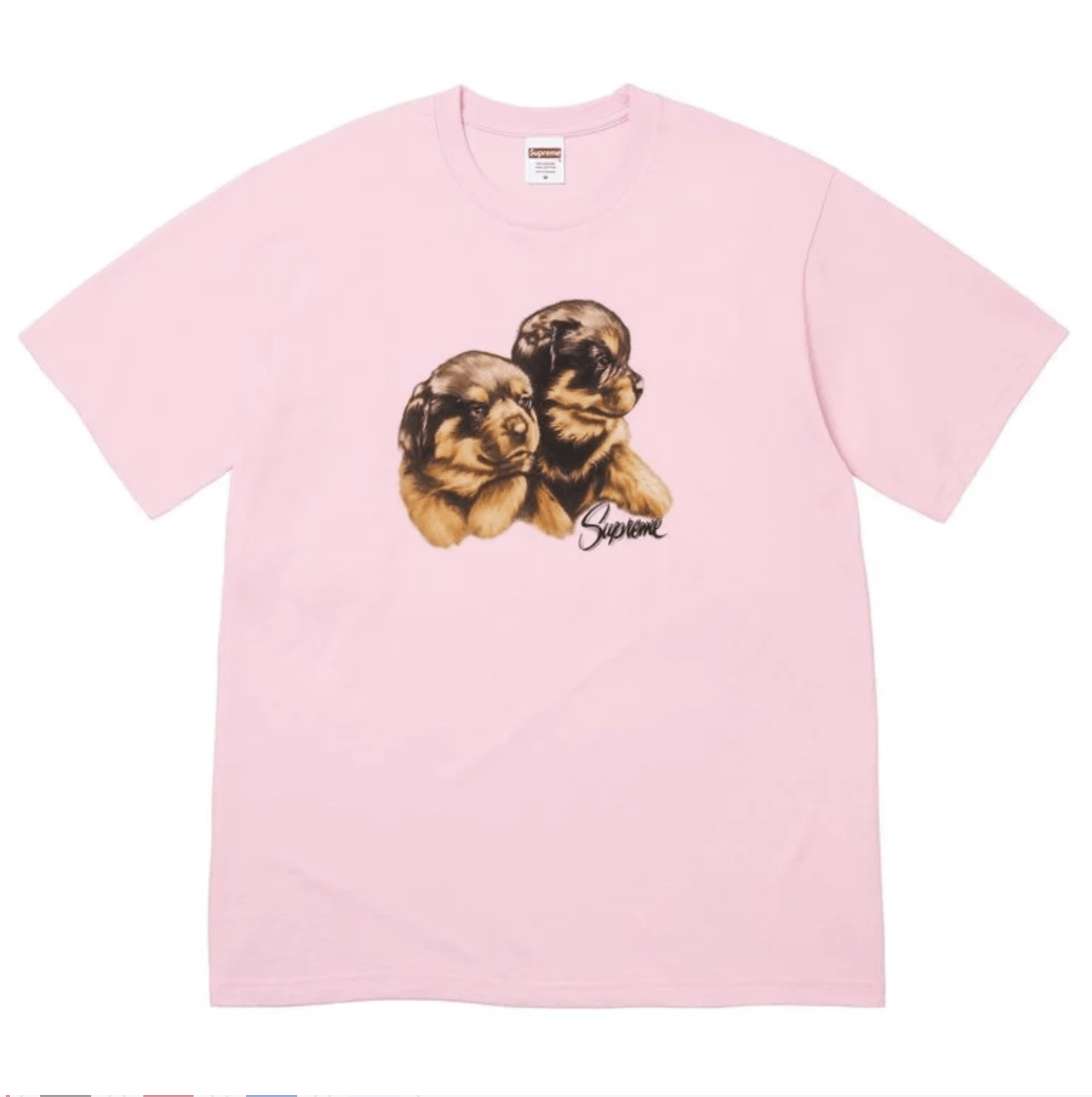 Supreme M Supreme Bear Tee 2025 light pink teddy cry tears peluche
