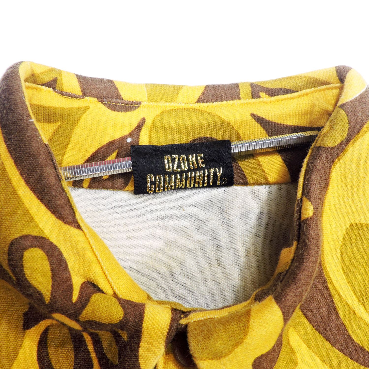 If Six Was Nine OZONE COMMUNITY LOVE PATTERNED SLEEVELESS SHIRT Size M / US 6-8 / IT 42-44 - 4 Thumbnail