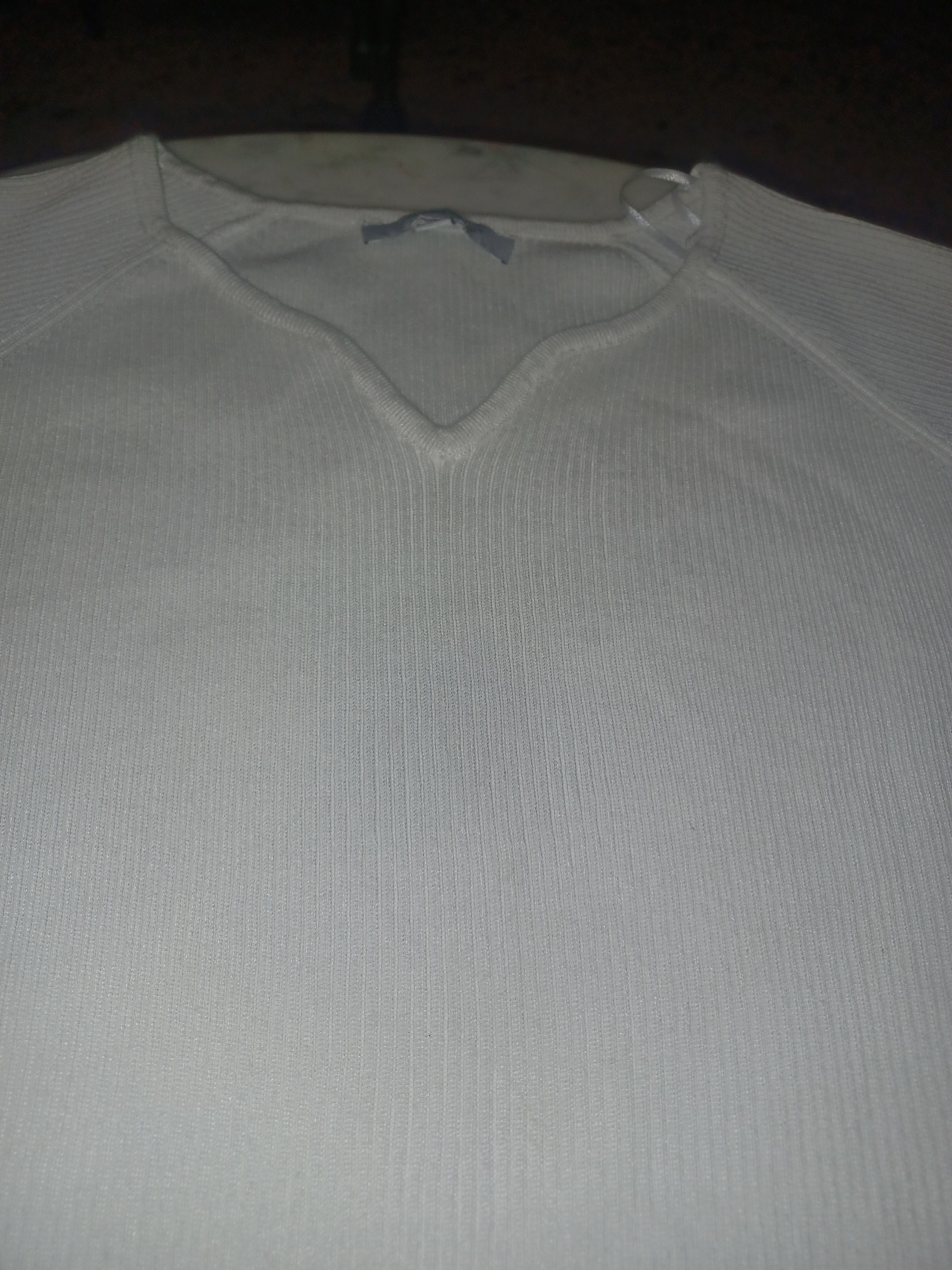Other Madison Grey Women's Sweater Large White Size L / US 10 / IT 46 - 2 Thumbnail
