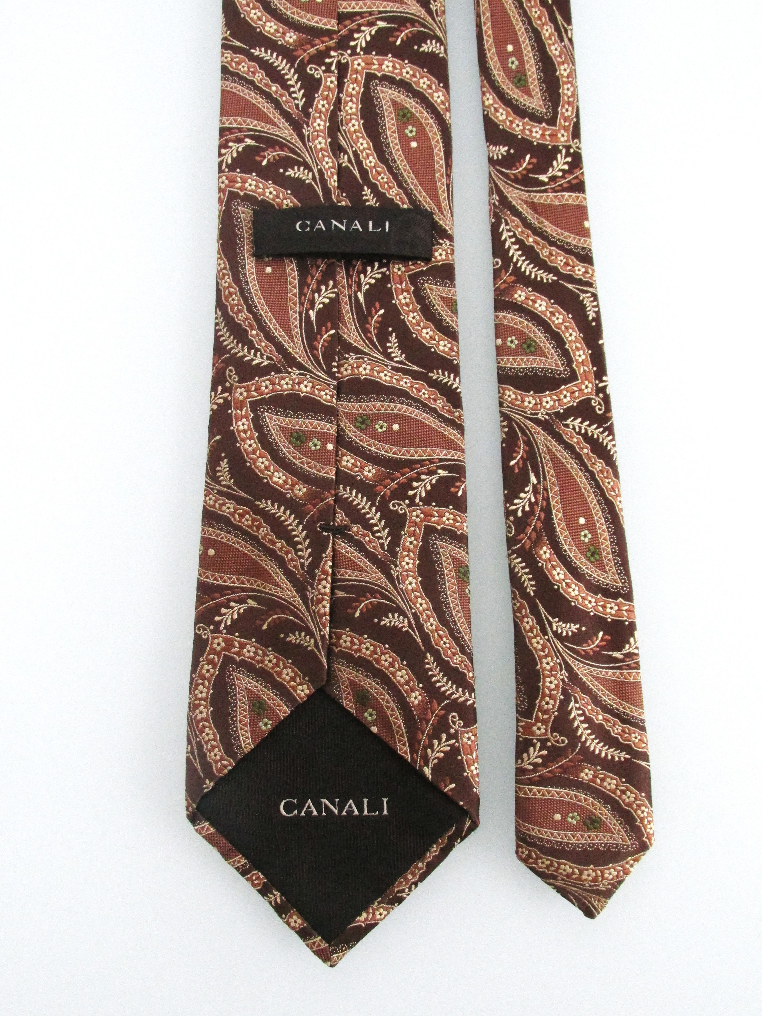 Canali Canali Men's Silk Tie Size ONE SIZE - 4 Thumbnail