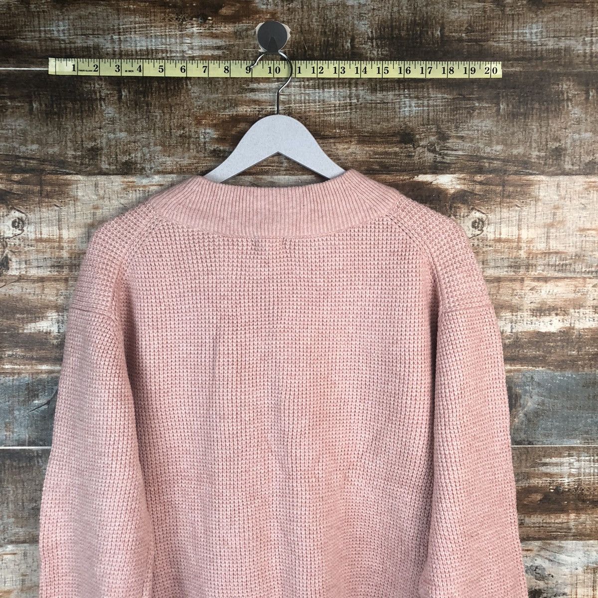 Homespun Knitwear × Japanese Brand Persodea Pink vintage Knitwear #A2261 Size XL / US 12-14 / IT 48-50 - 13 Thumbnail