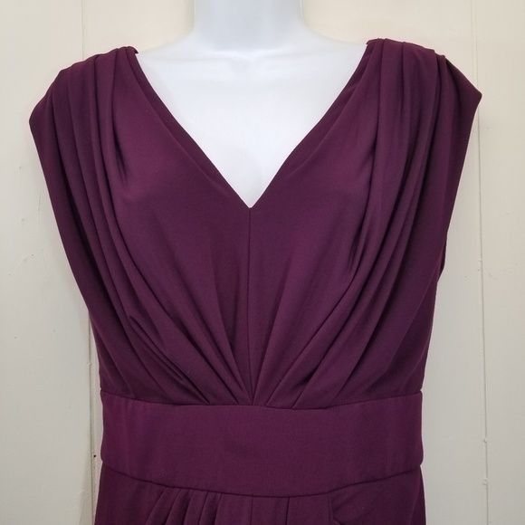Other Suzi Chin Maggy Boutique Dress 4 Eggplant Purple Formal Prom Size S / US 4 / IT 40 - 3 Thumbnail