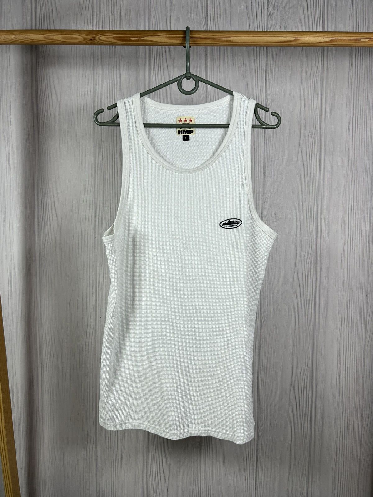 Corteiz CORTEIZ Tank Top White small logo size S-M | Grailed
