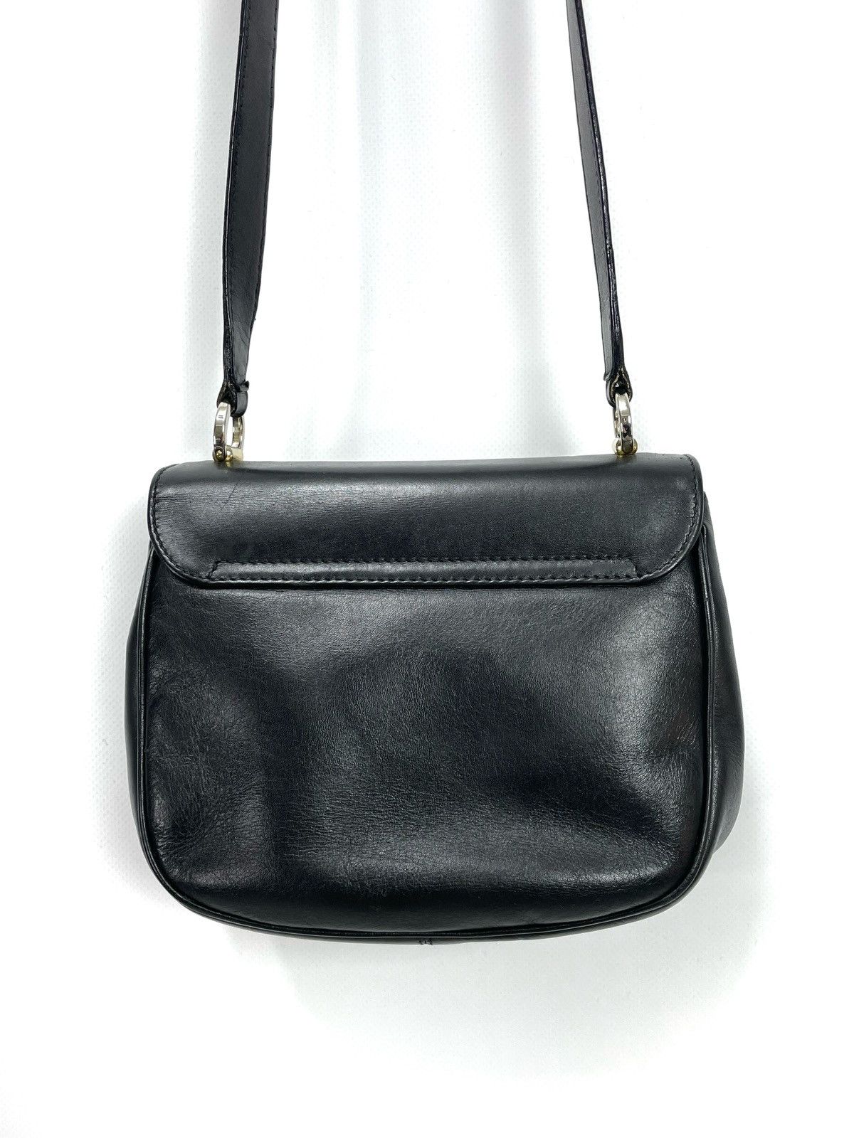Salvatore Ferragamo Salvatore Ferragamo Vintage Gancini Mini Leather Bag Size ONE SIZE - 8 Thumbnail