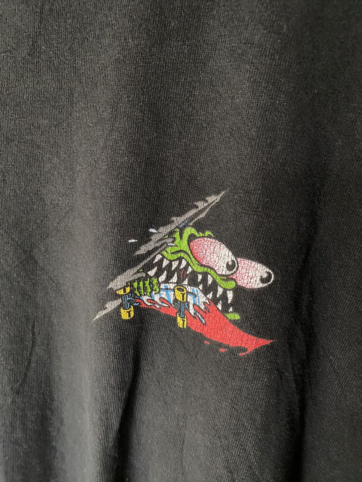 Girl Skateboards × Santa Cruz Skateboards 2000s Santa Cruz Keith Meek Slasher tee Size US L / EU 52-54 / 3 - 7 Thumbnail