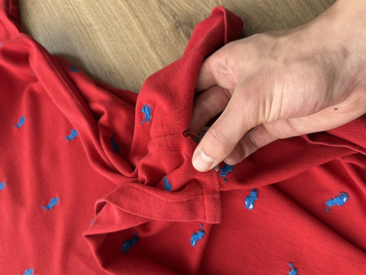 Polo Ralph Lauren POLO RALPH LAUREN MONOGRAM LOGO RED RELAXED POLO T-SHIRT Size US XL / EU 56 / 4 - 11 Thumbnail