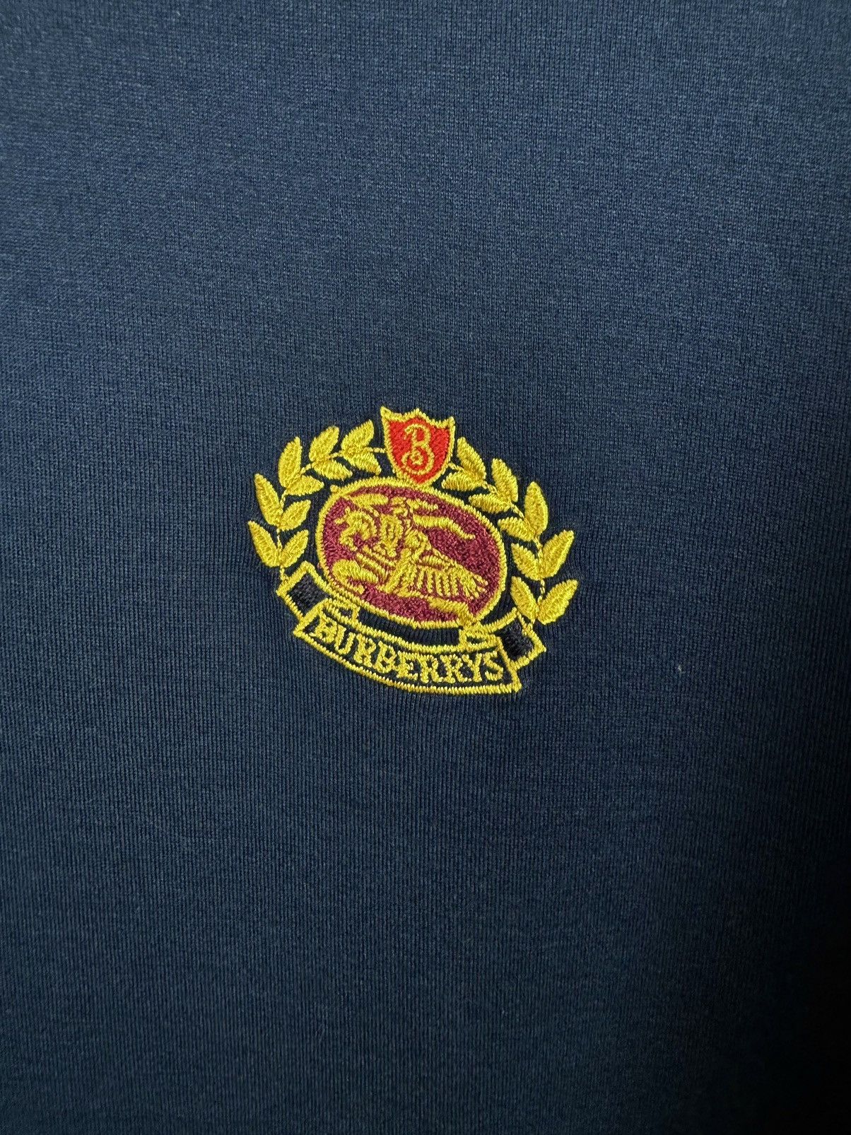 Burberry Burberrys Polo 👕 Luxury Tee Made in England 🏴󠁧󠁢󠁥󠁮󠁧󠁿 size XL Size US XL / EU 56 / 4 - 6 Thumbnail