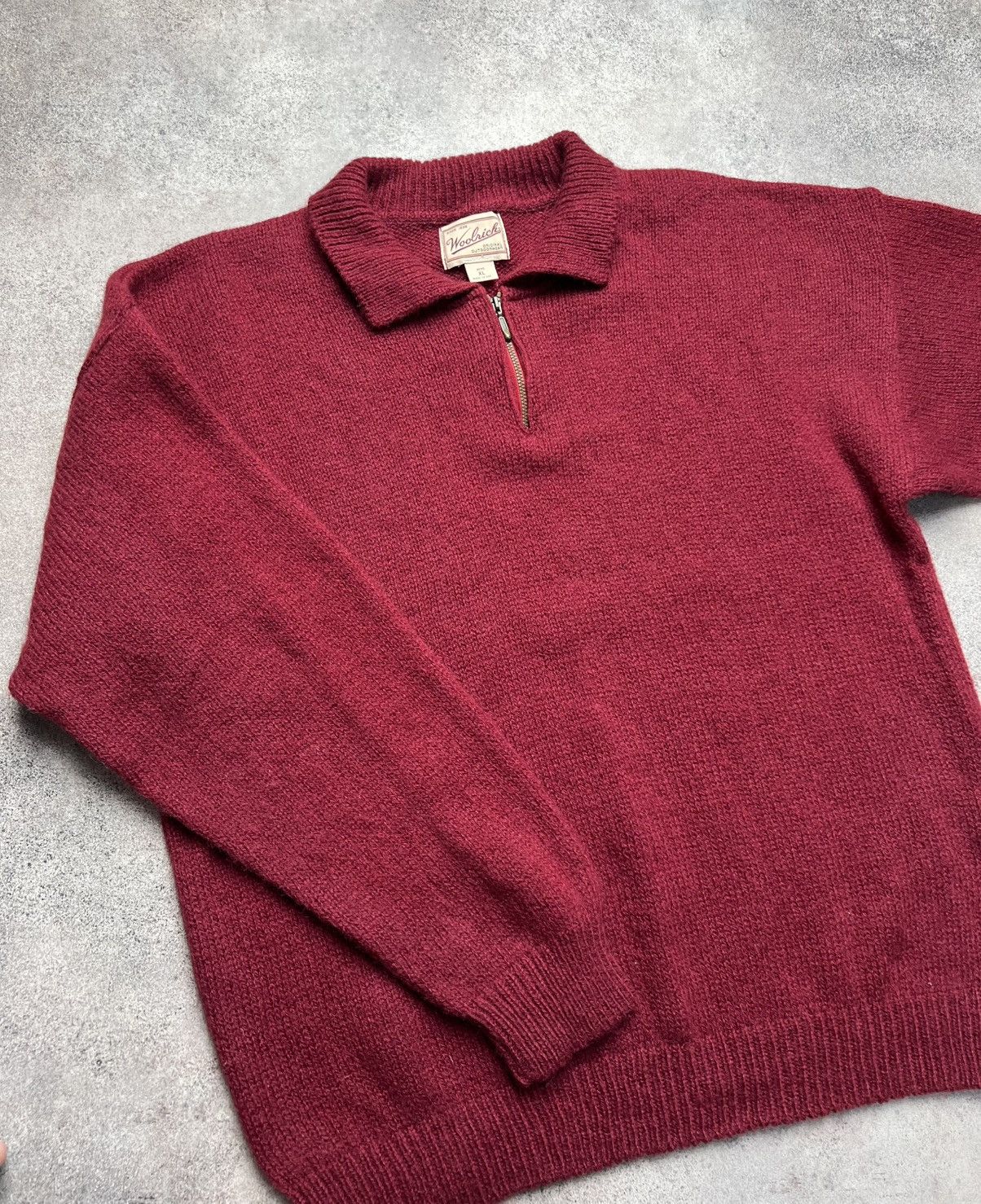 Woolrich Woolen Mills Woolrich 1/4 wool cozy jumper Size US XL / EU 56 / 4 - 4 Thumbnail