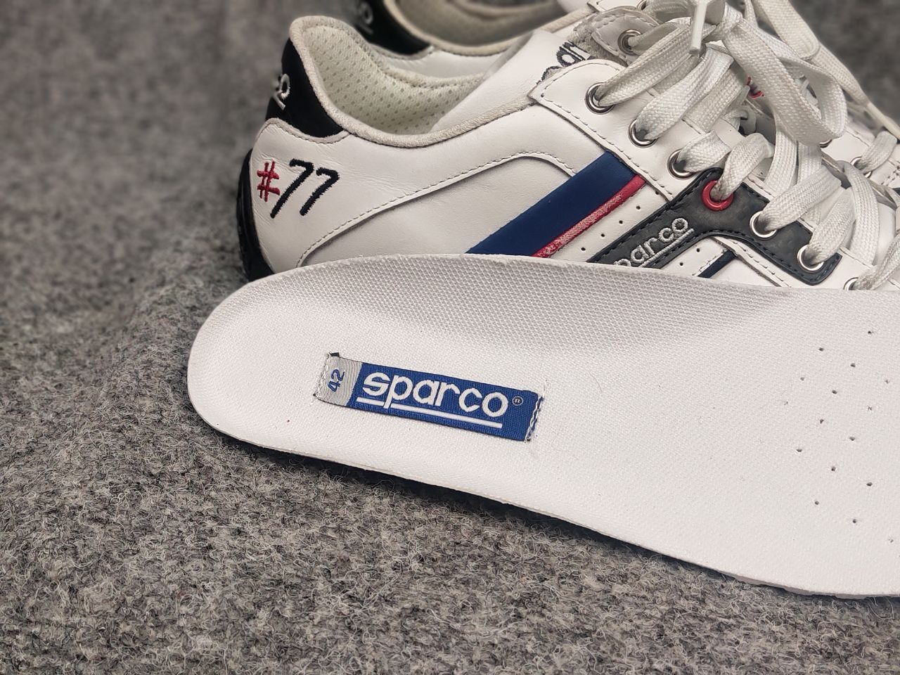 Other Vintage Sparco Racing Logo Time 77 Sneakers Y2K Style Size US 8.5 / EU 41-42 - 19 Thumbnail