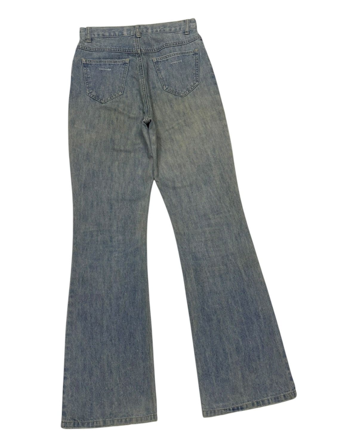 Hysteric Glamour × Undercover Flare Jeans Star Embroidery Patchwork Penthouse Bootcut Size US 27 - 6 Thumbnail