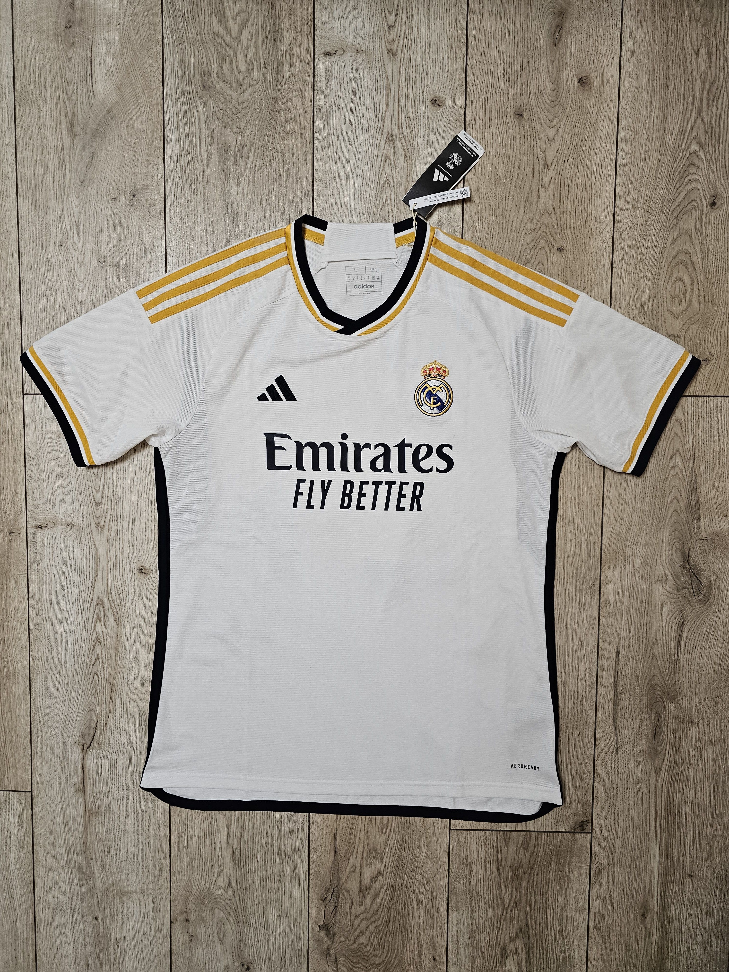 Adidas REAL MADRID 2023 2024 GULER FOOTBALL SHIRT SOCCER JERSEY Size US L / EU 52-54 / 3 - 1 Thumbnail