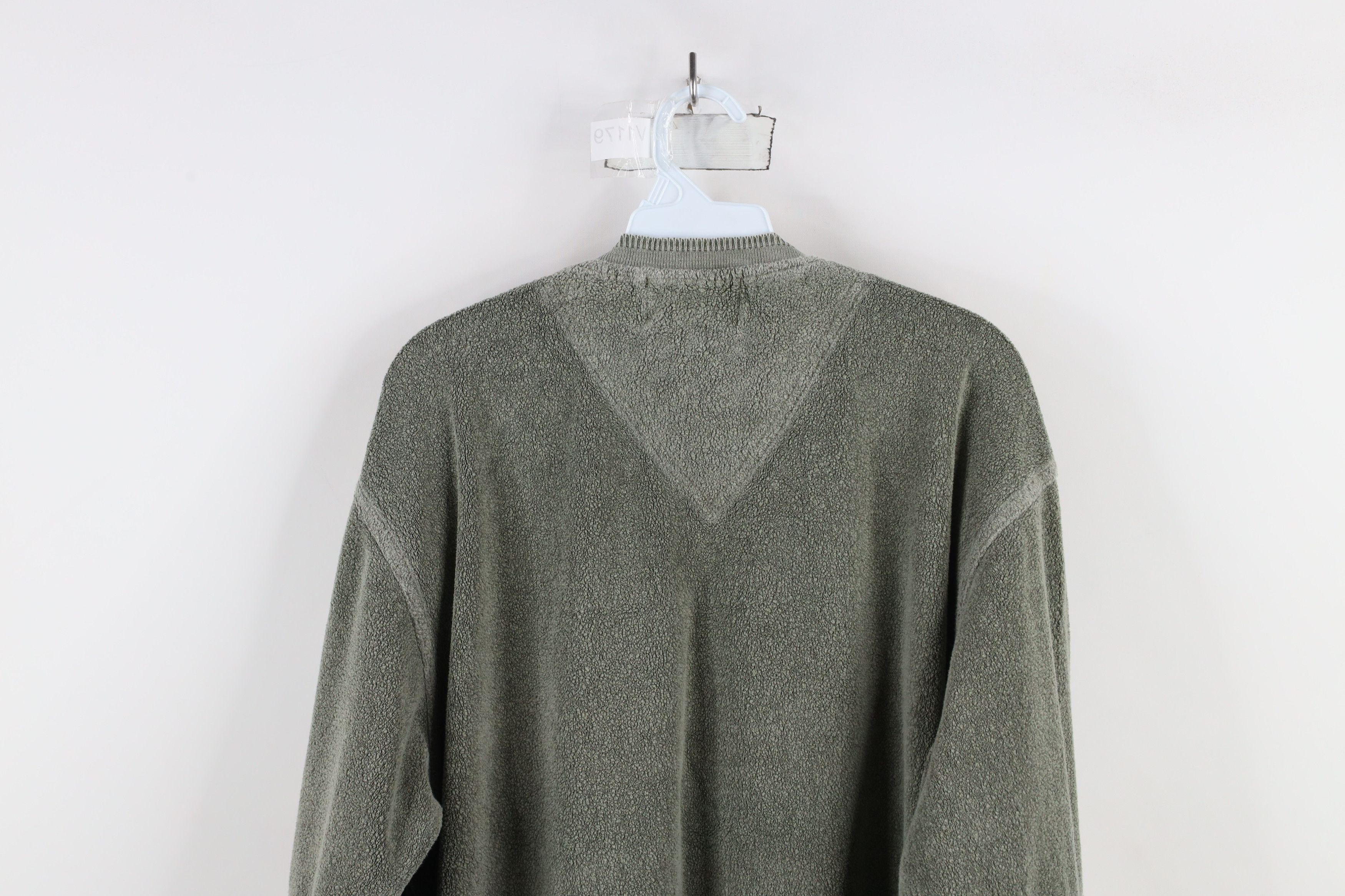 Vintage Vintage 90s The Territory Ahead Patch Terry Cloth Sweatshirt Size US L / EU 52-54 / 3 - 11 Thumbnail