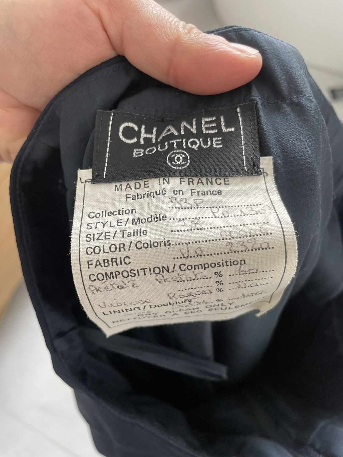 Chanel Chanel pant vintage Size 27" / US 4 / IT 40 - 3 Thumbnail