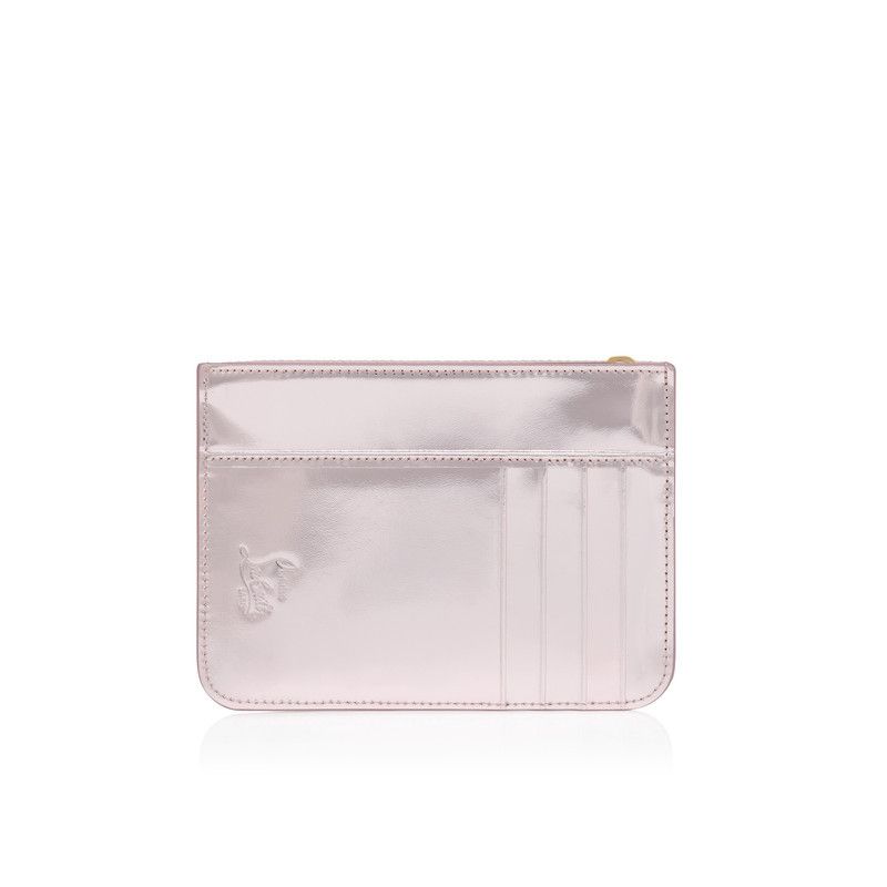 Christian Louboutin oc11z0126 Size: OS/Paloma Keycase in Vintage Rose/Silver Size ONE SIZE - 3 Thumbnail