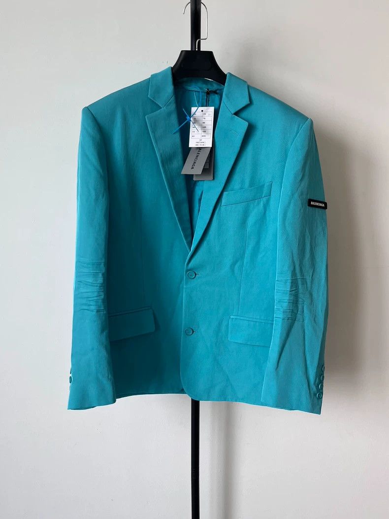 Balenciaga Balenciaga size 34 Solid single-breasted blazer Size XS / US 0-2 / IT 36-38 - 1 Thumbnail