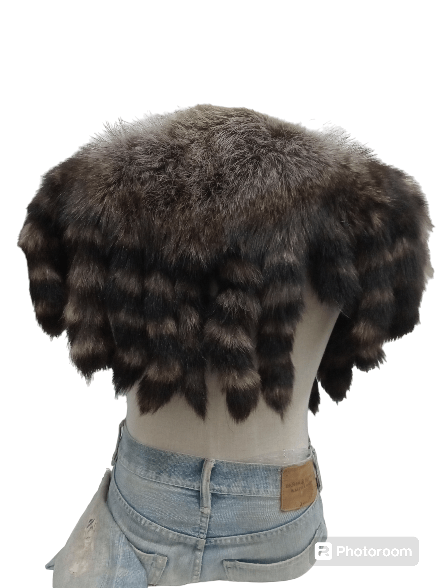 Other Rare Aunthentic Silver Fox Fur Muffler/Cape/Poncho Size US XL / EU 56 / 4 - 3 Thumbnail