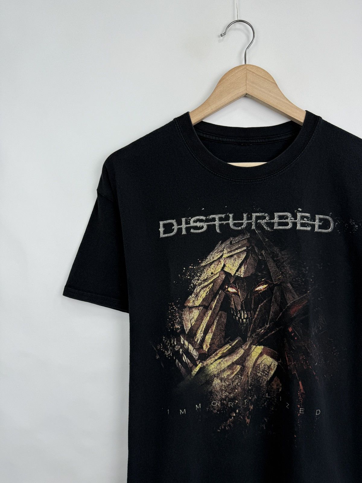 Band Tees × Vintage 💀 Disturbed Immortalized Metal Rock Band Tour 2017 T-shirt Size US M / EU 48-50 / 2 - 3 Thumbnail