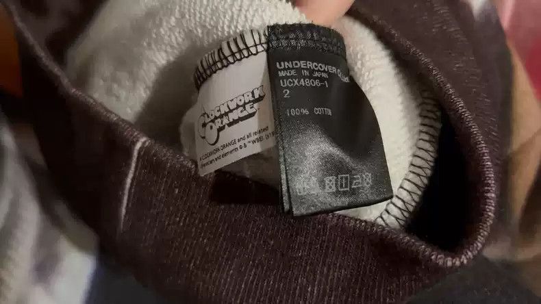 Undercover undercover Clockwork orange print hoodie -2507 Size US M / EU 48-50 / 2 - 3 Thumbnail