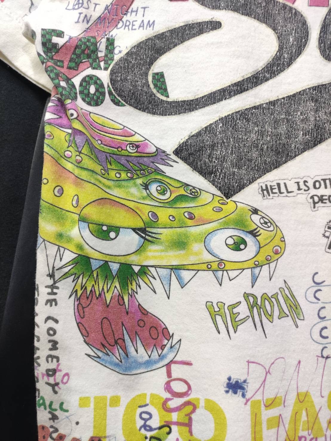 Saint Michael × Takashi Murakami Saint Michael x Takashi Murakami Over Print Graphic T-Shirt Size US L / EU 52-54 / 3 - 5 Thumbnail