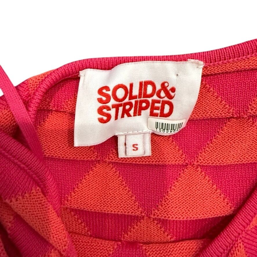 Solid & Striped Solid & Striped Halter The Kiana Dress in Pink, Size S Size S / US 4 / IT 40 - 8 Thumbnail
