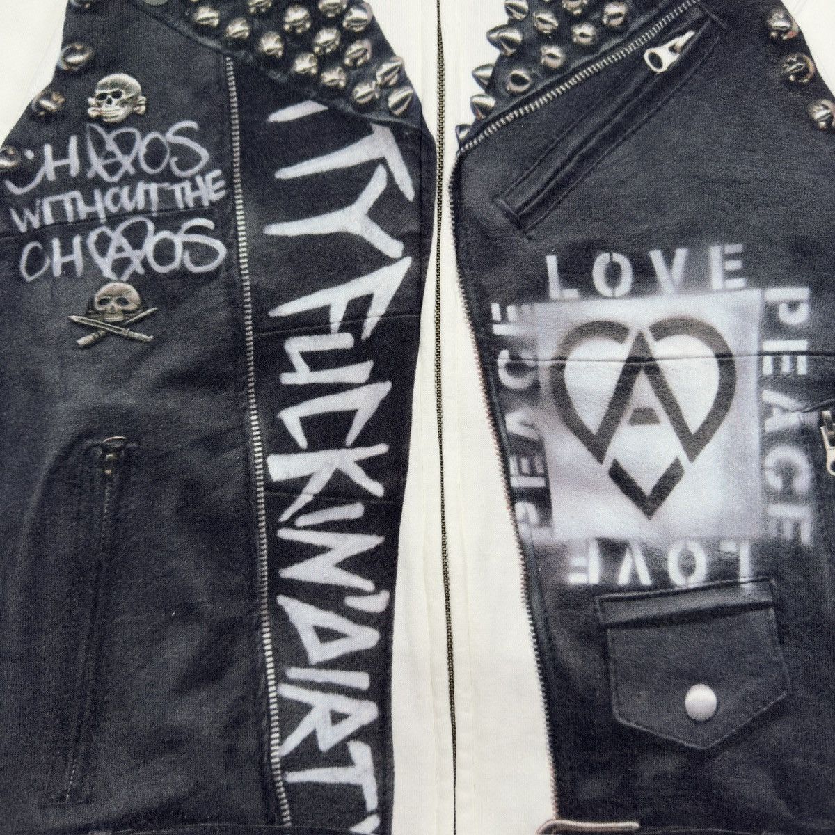 Montage Montage Chaos Fuckin’ Dirty The 1000 Faces Zip Up Hoodie Size US M / EU 48-50 / 2 - 7 Thumbnail