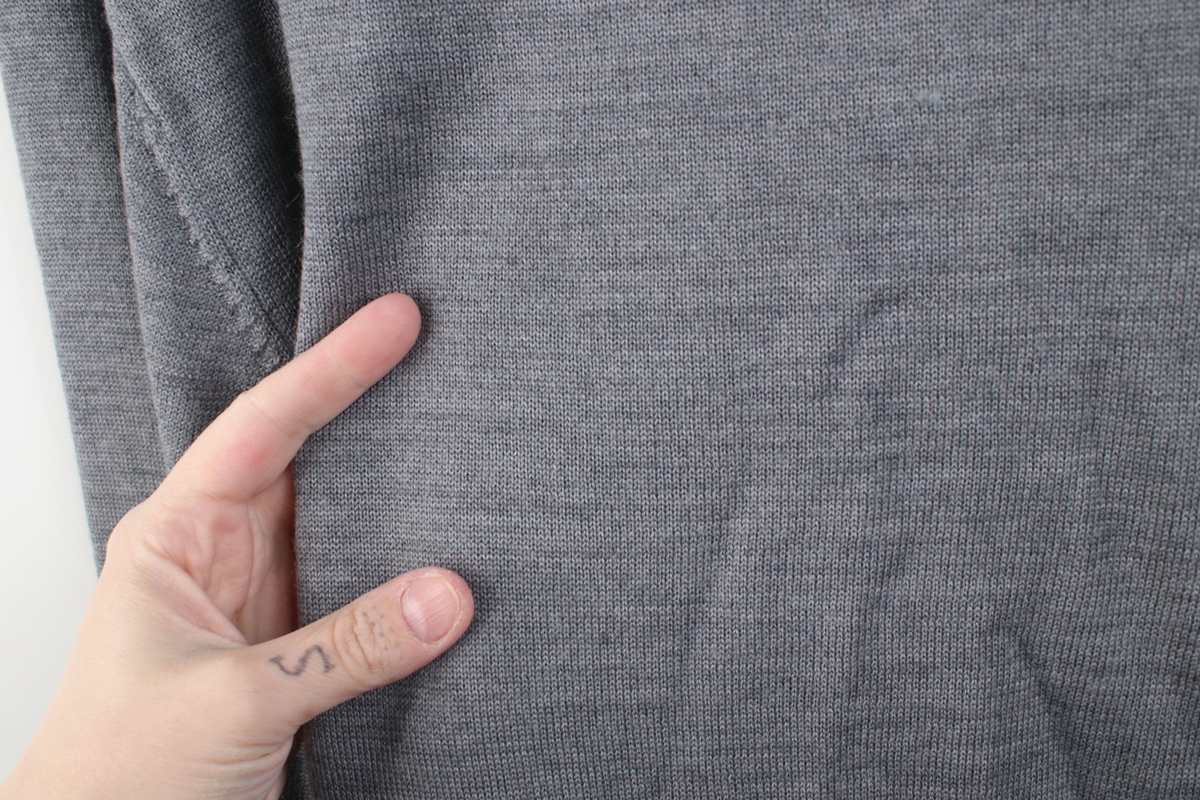Vintage Vintage 90s Streetwear Wool Blend Knit Collared Sweater Size US XXL / EU 58 / 5 - 8 Thumbnail