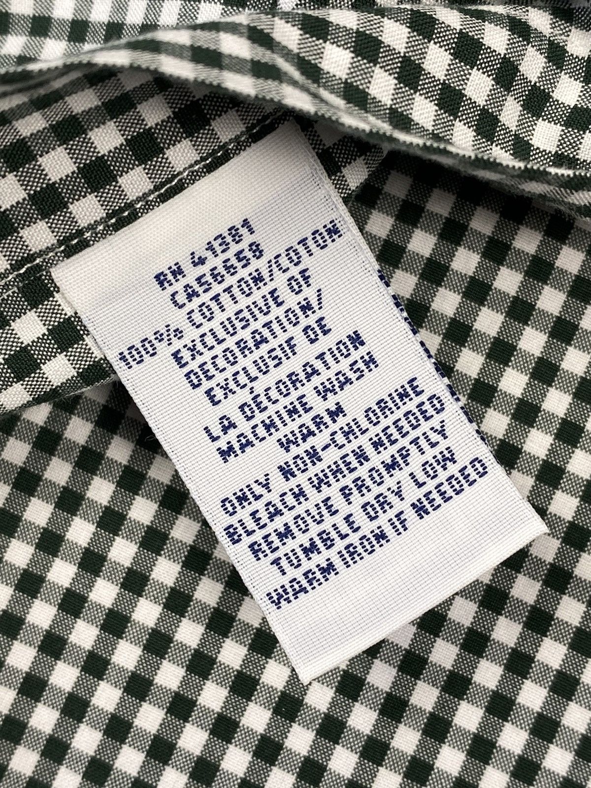 Polo Ralph Lauren Polo Ralph Lauren Checkered Button Up Long Sleeve Shirt Size US XL / EU 56 / 4 - 10 Thumbnail