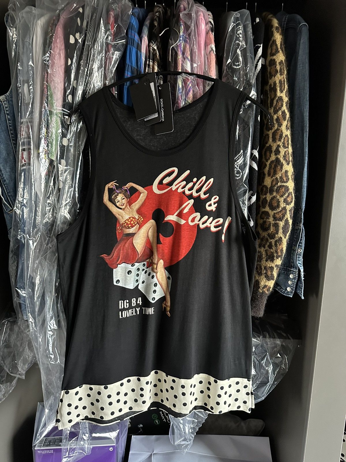 Dolce & Gabbana SS20 Dolce & Gabbana D&G tank top vest t shirt S Size US S / EU 44-46 / 1 - 2 Thumbnail