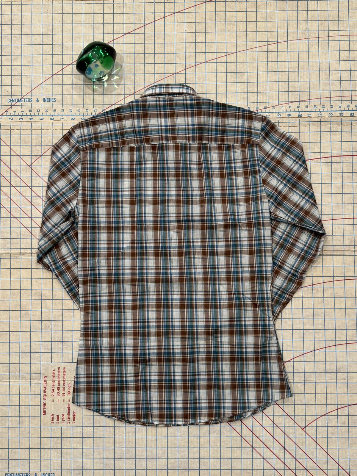 Levi's Vintage Levi’s Plaid Button Up Shirt 70/80’s Mens Medium Size US M / EU 48-50 / 2 - 10 Thumbnail