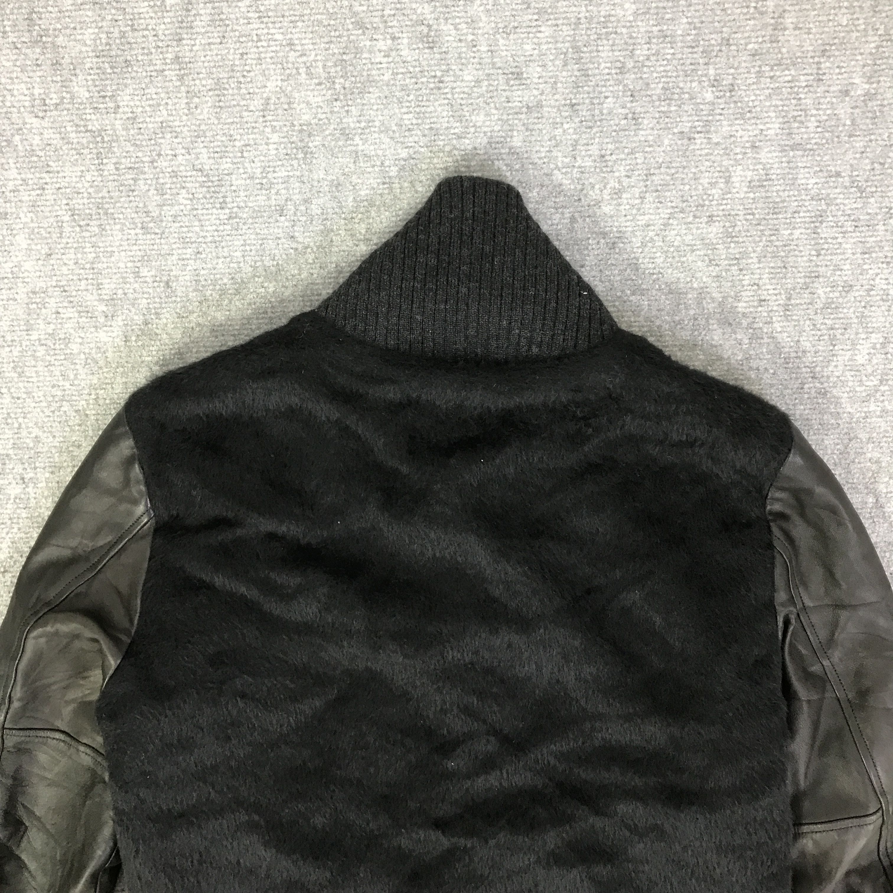 Japanese Brand SLOW GUN AND CO. FUR JACKET SLEEVE LEATHER Size US M / EU 48-50 / 2 - 4 Thumbnail