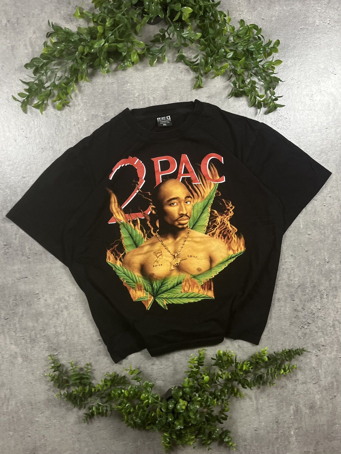 Other Tupac Shakur 2Pac Vintage Graphic T-Shirt Black Rap Tee XL Size US XL / EU 56 / 4 - 1 Thumbnail