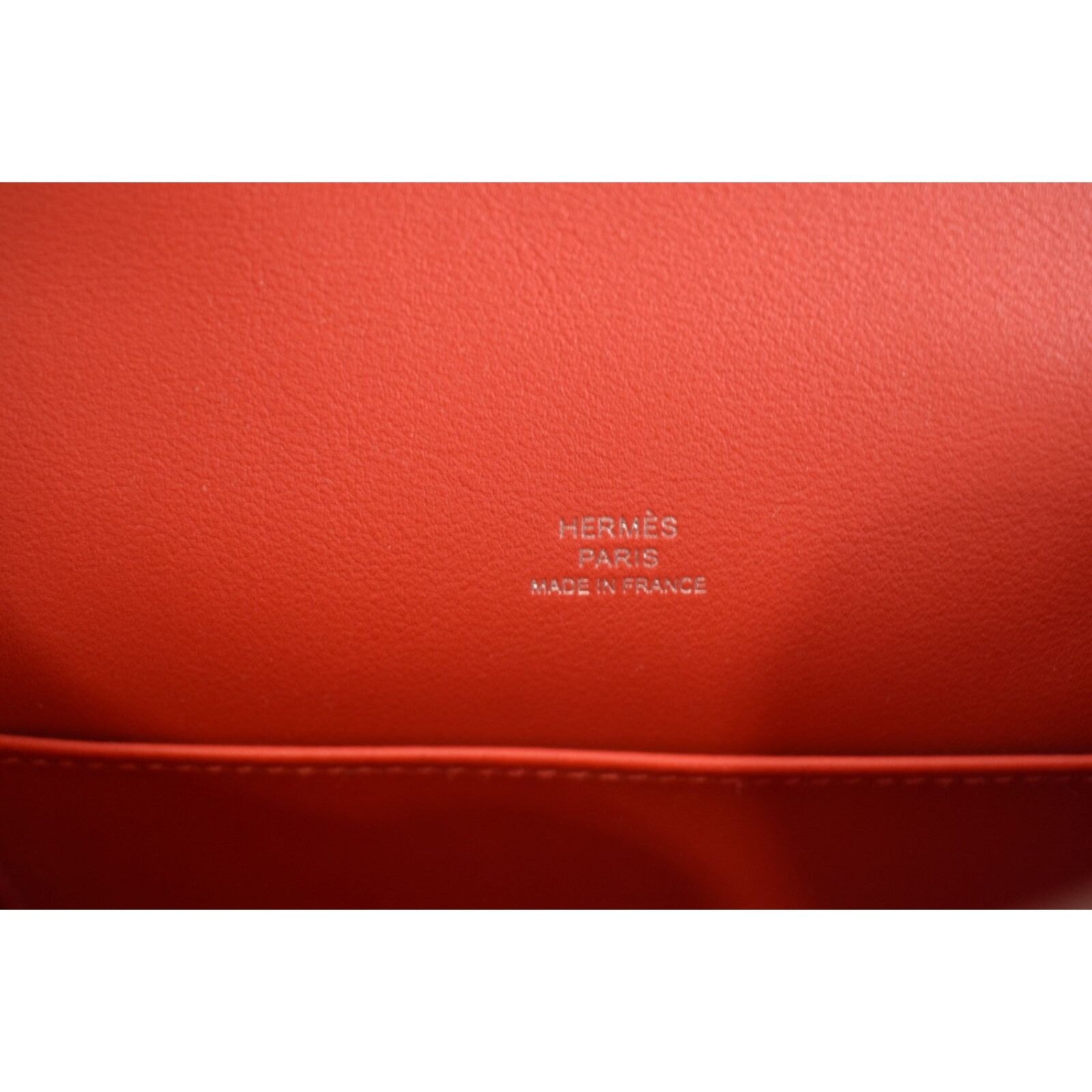 Hermes Hermes Mini Kelly Rouge Red Palladium Hardware Clutch Bag Size ONE SIZE - 24 Thumbnail