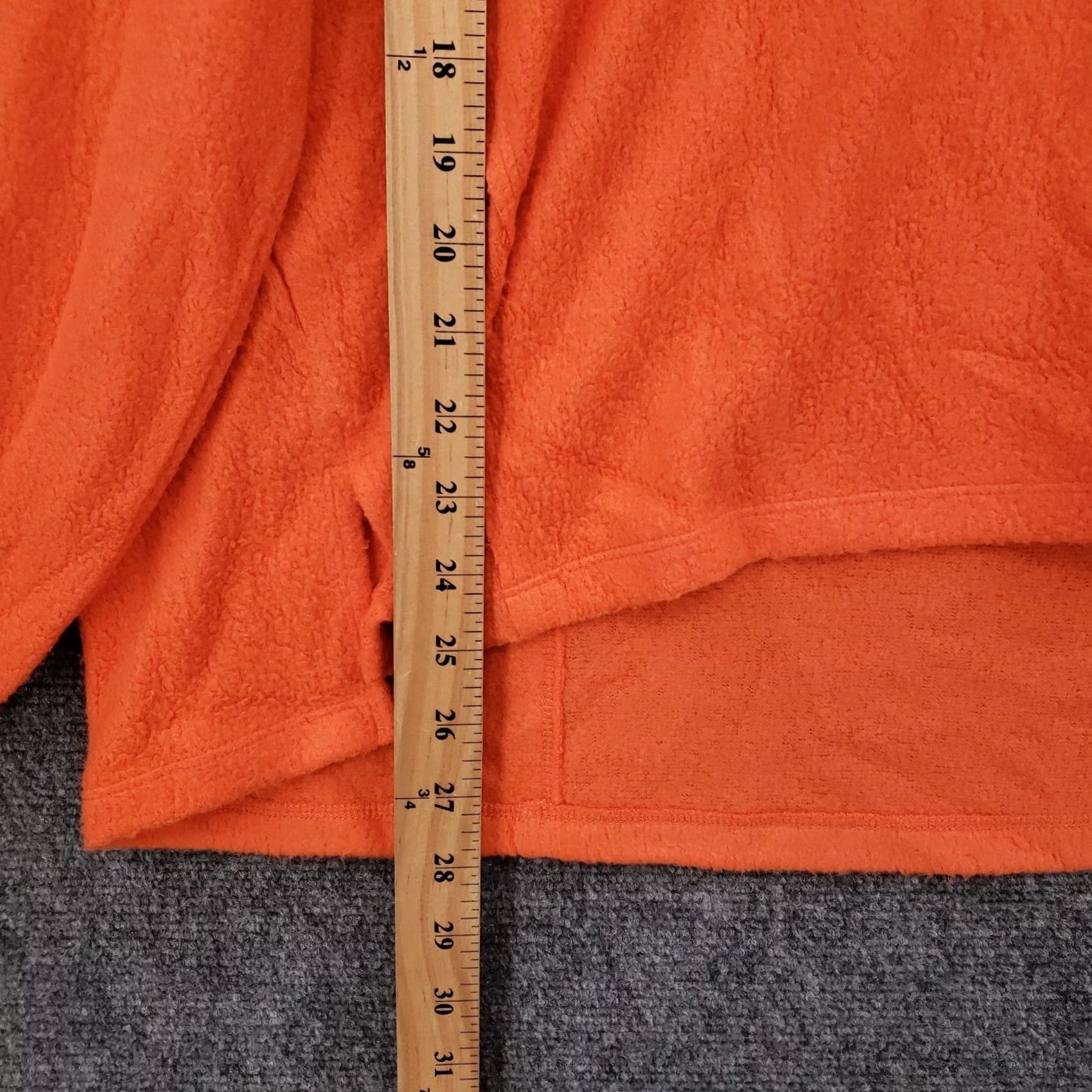 Urban Outfitters Urban Outfitters Sweatshirt Womens S Small Orange Fleece V Neck Long Sleeve NEW Size S / US 4 / IT 40 - 6 Thumbnail