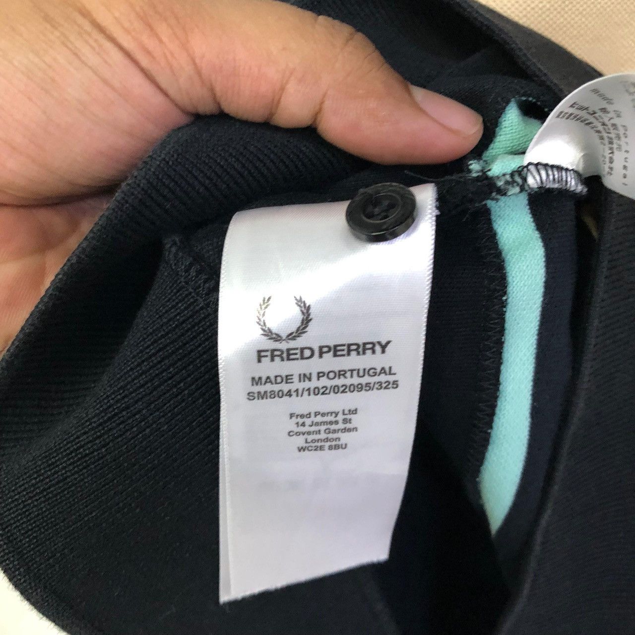 Fred Perry × Raf Simons *Rare!! FRED PERRY x RAF SIMONS stripe polo tee Size US S / EU 44-46 / 1 - 11 Thumbnail